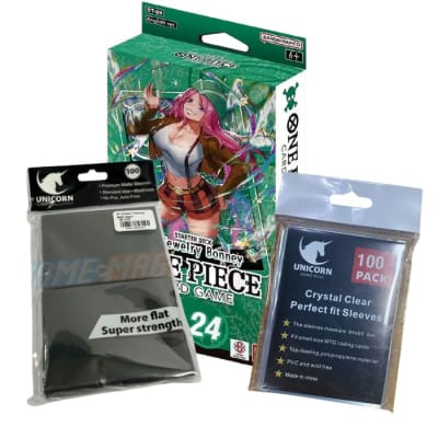 One Piece TCG: Promo inicia Jewelry Bonney (ST-24) - Fundas Negras1