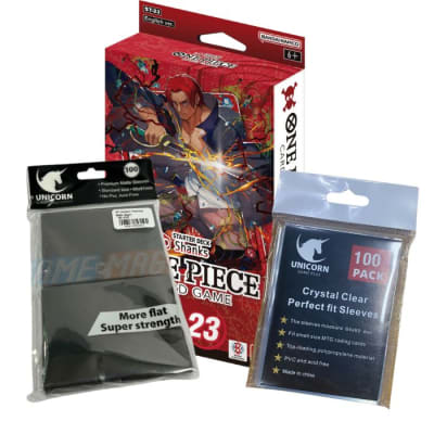 One Piece TCG: Promo inicia Deck Shanks (ST-23) - Fundas Negras1