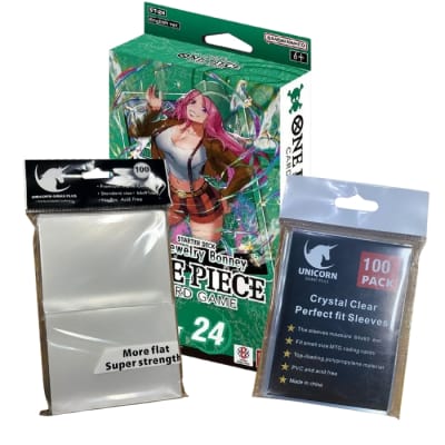 One Piece TCG: Promo inicia Jewelry Bonney (ST-24) - Fundas Transparentes1