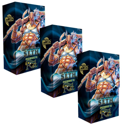 PROMO TRIPLE Kit de Batalla Seth - Dominios de Ra Aniversario1