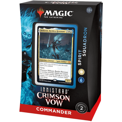 MTG Innistrad: Crim Vow - Commander - Spirit Squadron Ingles1
