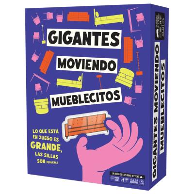 Exploding Gigantes Kittens Moviendo Mueblecitos