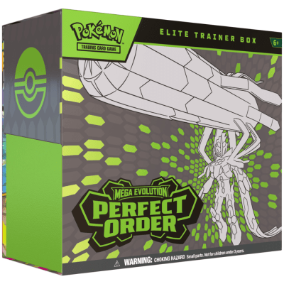 PKM TCG: ME - Perfect Order - Elite Trainer Box Inglés(PREVENTA)