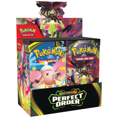 PKM TCG: ME - Perfect Order - Booster Box(36) Inglés(PREVENTA)