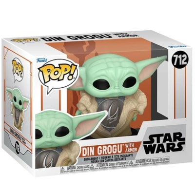 POP Star Wars #712: Mandalorian - Din Grogu w/armor1