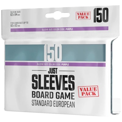 GG: Sleeves - STD European Value Pack (150)