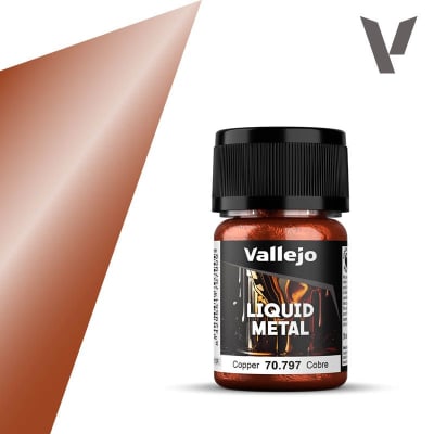 Vallejo: Liquid Metal 35ml - Cobre