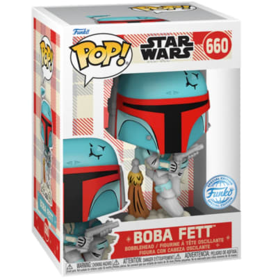 POP Star Wars #660: D100 - Boba Fett Retro Reimagined1