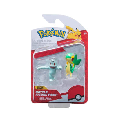 Battle Figure - Machop + Snivy
