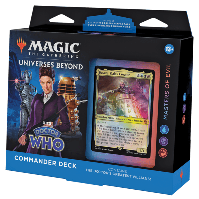 MTG Doctor Who - Commander Masters of Evil (Inglés)