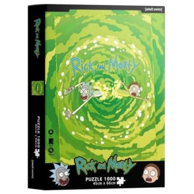 Puzzle 1000 pcs. Rick and Morty: Portal1