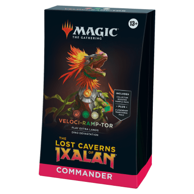 The Lost Caverns of Ixalan Commander Veloci-ramp-tor(Inglés)1