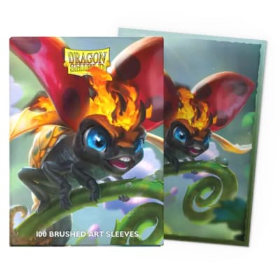 Fundas Dragonshield- Brushed 'Burnbug' (100 uni.)1