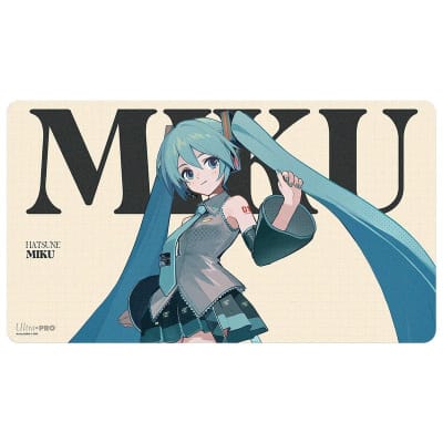 UP: Playmat: Hatsune Miku- Retro Soundscapes- Hatsune Miku