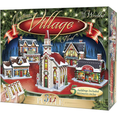 PUZZLE 3D - CHRISTMAS VILLAGE1