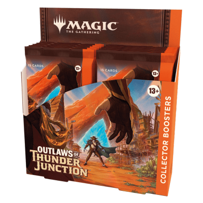 *PREVENTA 12/04* MTG Outlaws of Thunder Junction - Collector Booster Box 12 (Inglés)1