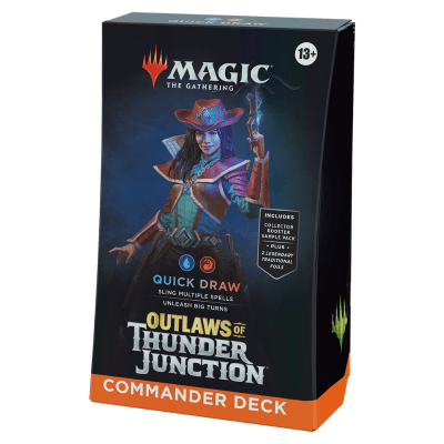 *PREVENTA 12/04* MTG Outlaws of Thunder Junction - Commander Quick Draw - (Español)1