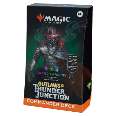 *PREVENTA 12/04* MTG Outlaws of Thunder Junction - Commander Grand Larceny - (Español)1