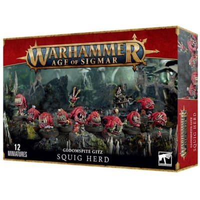 AGE OF SIGMAR - GLOOMSPITE GITZ: SQUIG HERD
