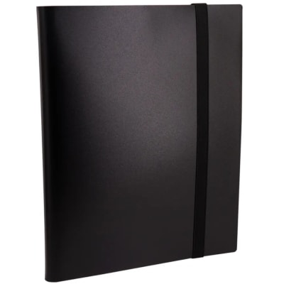 Carpeta 360 bolsillos con elastico - Negro