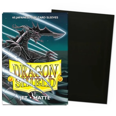 Dragonshield: Matte Japanese (60) - Jet