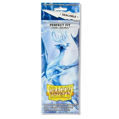 Dragonshield: Perfect Fit Sealable (100) - Clear