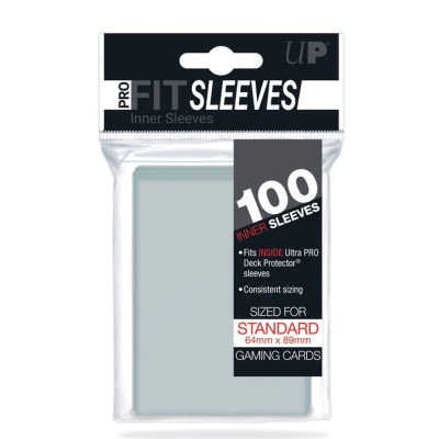 Ultra-Pro Deck Protectors: PRO-Fit- Clear (100)1