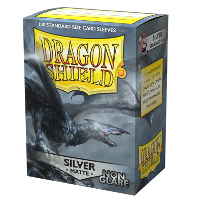 Dragonshield: Fundas Non-Glare Silver (100 Unidades)1