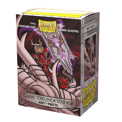 Dragonshiel Art Matte: Lane Thunderhoof 100 fundas1