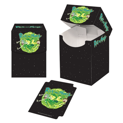 UltraPro Portamazo Rick & Morty para 100+ cartas (Portal)1