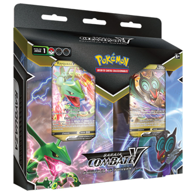 Rayquaza vs Noivern V Battle Deck bundle INGLÉS1