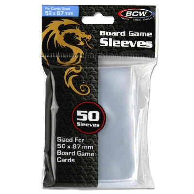 BCW Board Games 50 fundas - 56 x 87 mm1