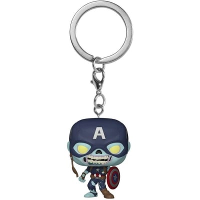 POP Keychain: What If - Zombie Captain America1
