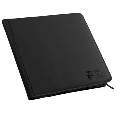 Carpeta TopDeck 480 Espacios Zip 12-Pocket - Black
