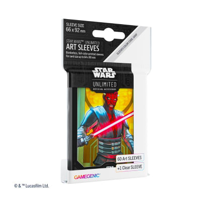 GG Star Wars Unlimited Art Sleeves - Darth Maul1