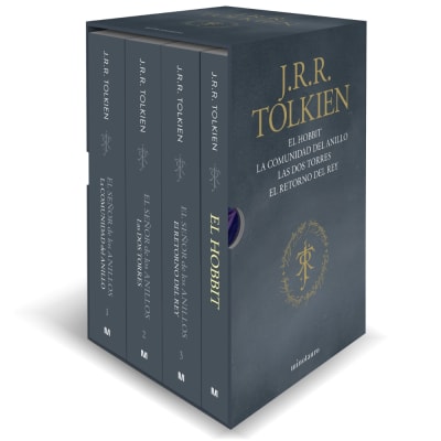 Estuche Tolkien: El Hobbit y El Señor de los Anillos.1