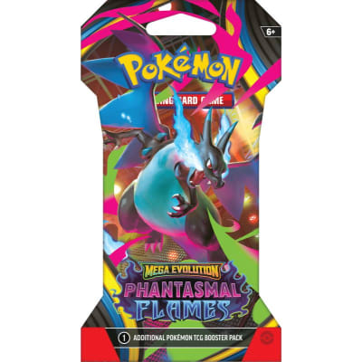 PKM TCG: ME - Phantasmal Flames - Sleeved Booster Español1