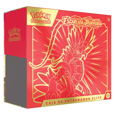 Scarlet & Violet Elite Trainer Box SCARLET ESPAÑOL1