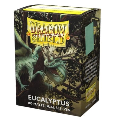 Dragonshield: Standard DUAL- Matte Eucalyptus 'Lehel' (100 ct.)