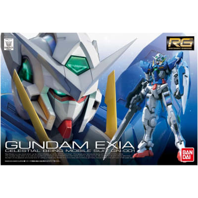 MODEL KIT RG 1/144 GUNDAM EXIA BANDAI HOBBY1