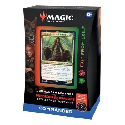 Commander Deck: Exit from Exile (Rojo/Verde) Inglés - Commander Legends: Battle for Baldur's Gate1
