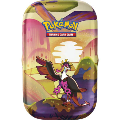 Preventa 02/08/24 - PKM TCG S & V - Shrouded Fable - Mini Tin Fezandipiti Español1