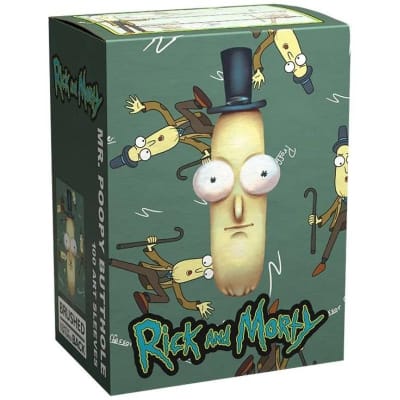 DS: Brushed Art Sleeve - Rick & Morty - Mr. Poopy Butthole1
