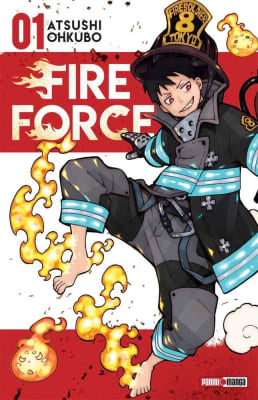 FIRE FORCE # 01 - PANINI ARGENTINA1