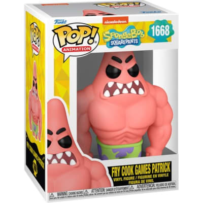 POP Animation #1668: Sponge Bob - Fry Cook Games Patrick1