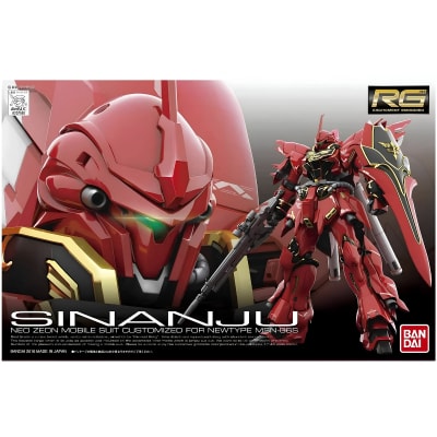 Model Kit Rg 1/144 Msn06S Sinanju Bandai Hobby