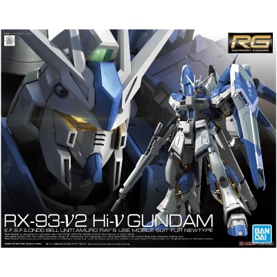 Model Kit Rg 1/144 Hi V Gundam Bandai Hobby1