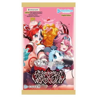 Hololive OCG: Ayakashi Vermilion Booster Ingles1