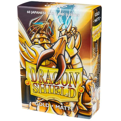 Japanese 60 Matte - Dorado Dragonshield1