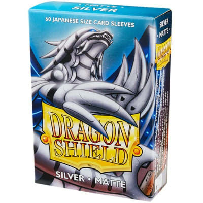 Japanese (60) Matte - Silver Dragonshield2